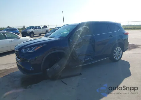 2021 Toyota Highlander Hybrid Limited из США, поврежденный, VIN 5TDYARAH0MS507749